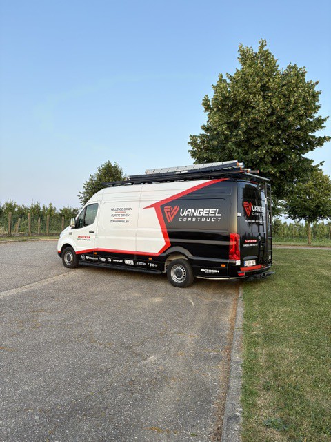 Plat dak met EPDM